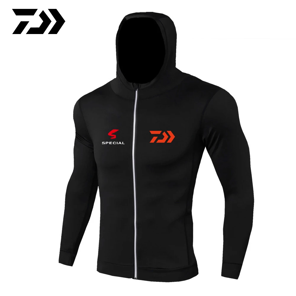 Daiwa Outdoor Clothing Movement Jackets Hoody Windbreaker Speed Drying Sun Protection Clothing Hiking Fishing Jacket