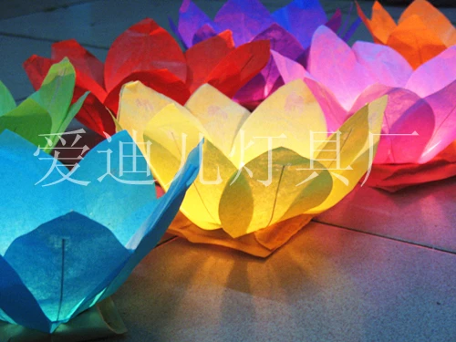 lotus flower paper lantern