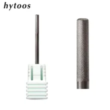 HYTOOS Extra Fine Tungsten Carbide Nail Drill Bits 3/32″ Carbide Drills Milling Manicure Bits Electric File Drill Accessories
