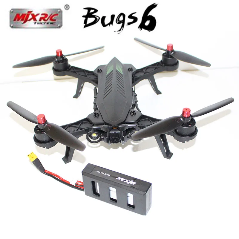 MJX B6 Bugs 6 RC Quadrocopter Drone with 1600kv Brushless motor Drones ...