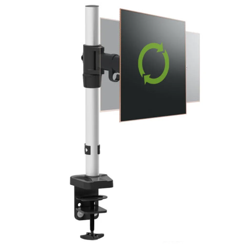 HONGHUA 13"-27" Full Motion Computer Desktop Clamping LCD LED Monitor Mount Free Lifting Rotary Display Stand Rack Loading 8kgs |