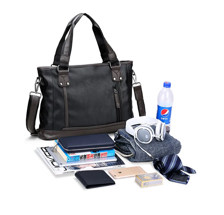 FEIDIKABOLO, известный бренд, мужская сумка, мужские сумки, кожаные портфели, сумки на плечо, сумка для ноутбука, мужская сумка через плечо, сумки-мессенджеры, 14 дюймов