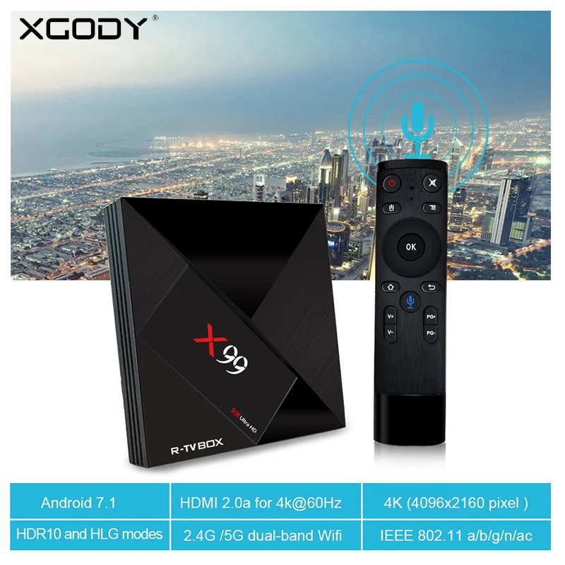 Aliexpress.com : Buy XGODY X99 Android 7.1 Smart TV BOX
