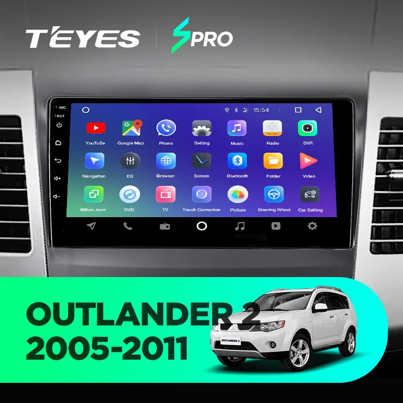 Top TEYES SPRO android car dvd gps multimedia player For Mitsubishi Outlander xl 2 car dvd navigation radio video audio player 4007 2