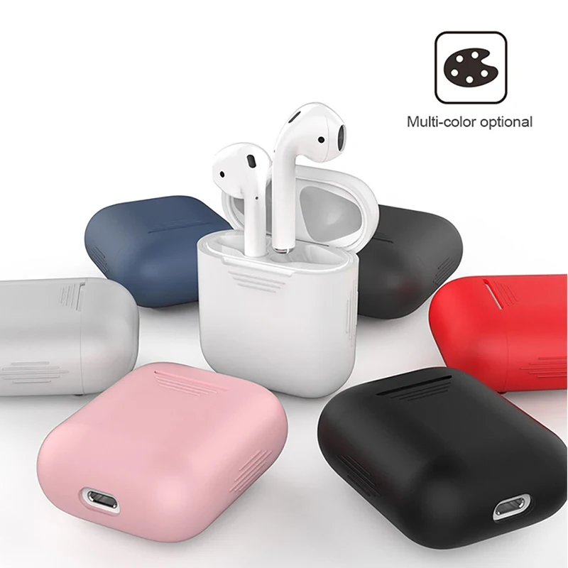 For Apple AirPods Earphone Case Accessories AirPod Case Luxury Cover For Airpods Apple Soft Silicone Protective Air Pods Cases
