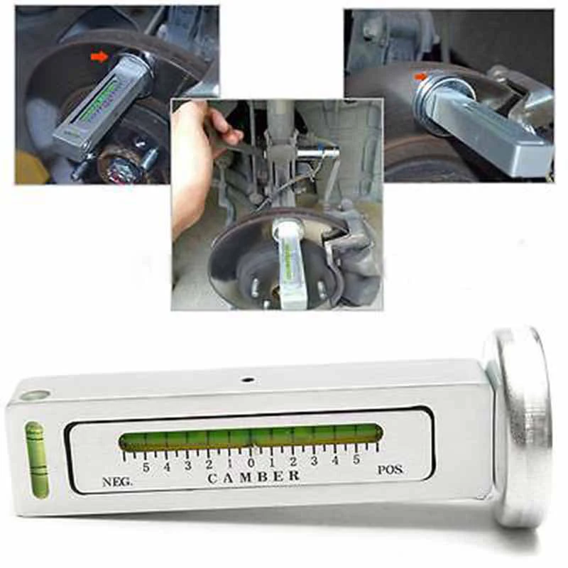 

Car Four Wheel Positioning Level Magnetic Alignment Gauge Goniometer Tool