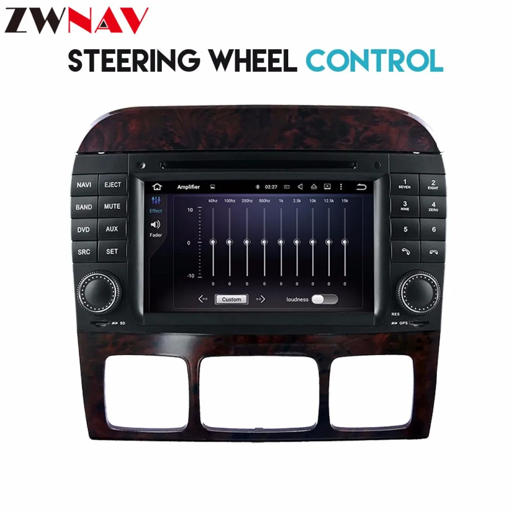 Perfect Octa 8 core Android 8.0 Head unit For Mercedes Benz S W220 1998-2005 2din Car multmedia DVD Player Radio GPS Navigation stereo 3