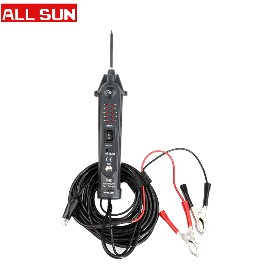 

All-Sun EM287 Automotive Circuit Breaker Meter Test Device Car Diagnostic Tester All Sun EM287 Circuit Tester