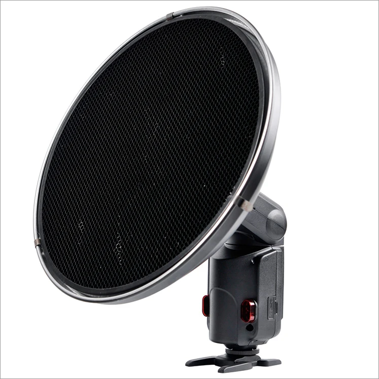 Godox AD-S3 Beauty Dish Reflector With Grid Honeycomb Cover for WITSTRO Speedlite Flash AD180 AD360 | Электроника