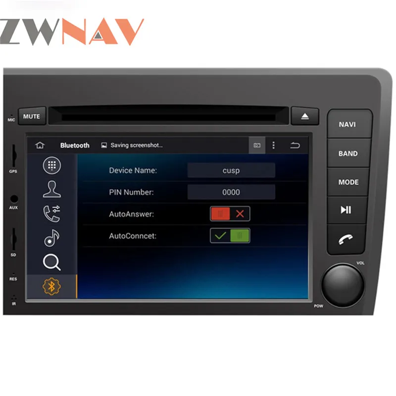 Perfect ZWNAV Android 9.0 Car DVD Player For VOLVO S60 V70 XC70 2000-2004 Auto GPS Navigation Radio Head Unit BIG Screen 21