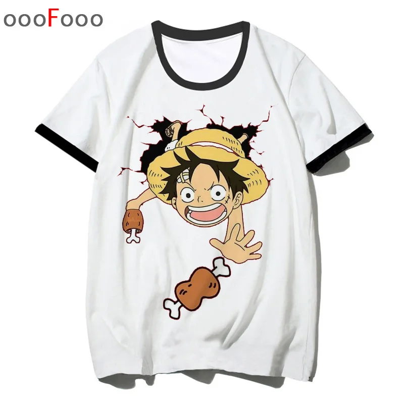 

One Piece T Shirt Men T-shirt Luffy streetwear Clothing Japanese cartoon Anime Tshirt Short Sleeve Top male/women Tee shirts