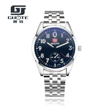 Marque de luxe Militaire Montres Hommes Quartz Analogique Horloge En Acier Inoxydable Horloge Homme Sport Montres Armée Montre relogios masculino 878