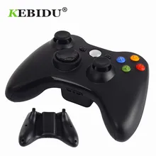 Kebidu 2.4GHz bezprzewodowy kontroler z Bluetooth Gamepad dla konsoli Xbox 360 3 w 1 Joystick do gier PC Controle dla XBOX360 Game Cont