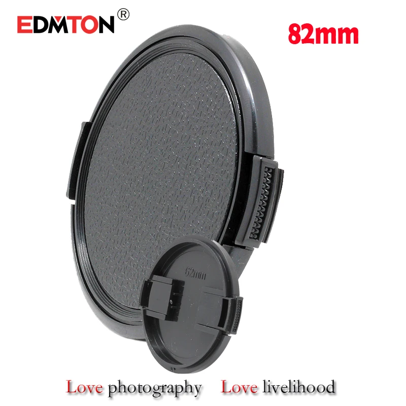 1 шт./лот edmton Универсальная крышка объектива камеры Защитная 82 мм для canon nikon sony pentax