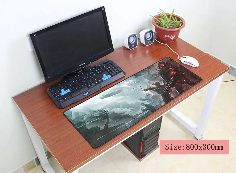 

warface mouse pad 800x300x3mm pad to mouse notbook computer mousepad new gaming padmouse gamer to large keyboard mouse mats