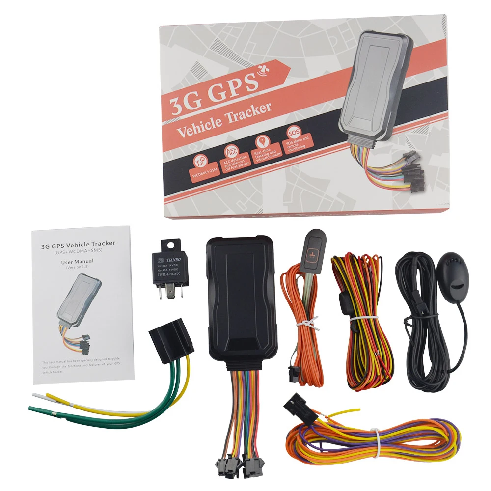 Concox GT06E 3G GPS Tracker Real Time Tracking Device WCDMA GSM GPS Locator SMS APP  Tracking