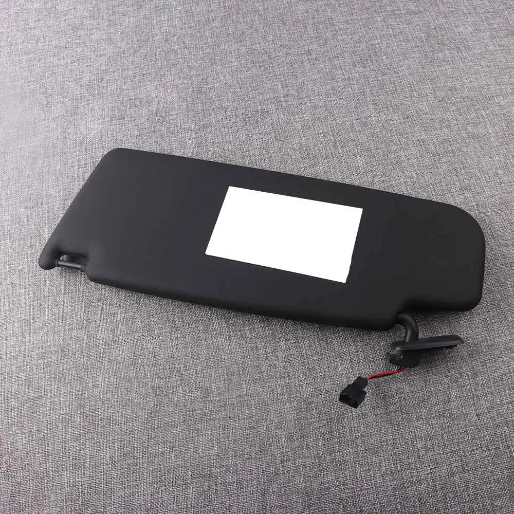 Козырек от солнца Правый Черный 1KD857552A 1KD 857 552A 1K0 552 A для Volkswagen Passat B7 CC Jetta