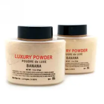 

Natural Makeup Loose Powder Oil Control Cosmetics Concealer Brighten Luxury Face Powder Woman Girl Beauty Natural Make up #507
