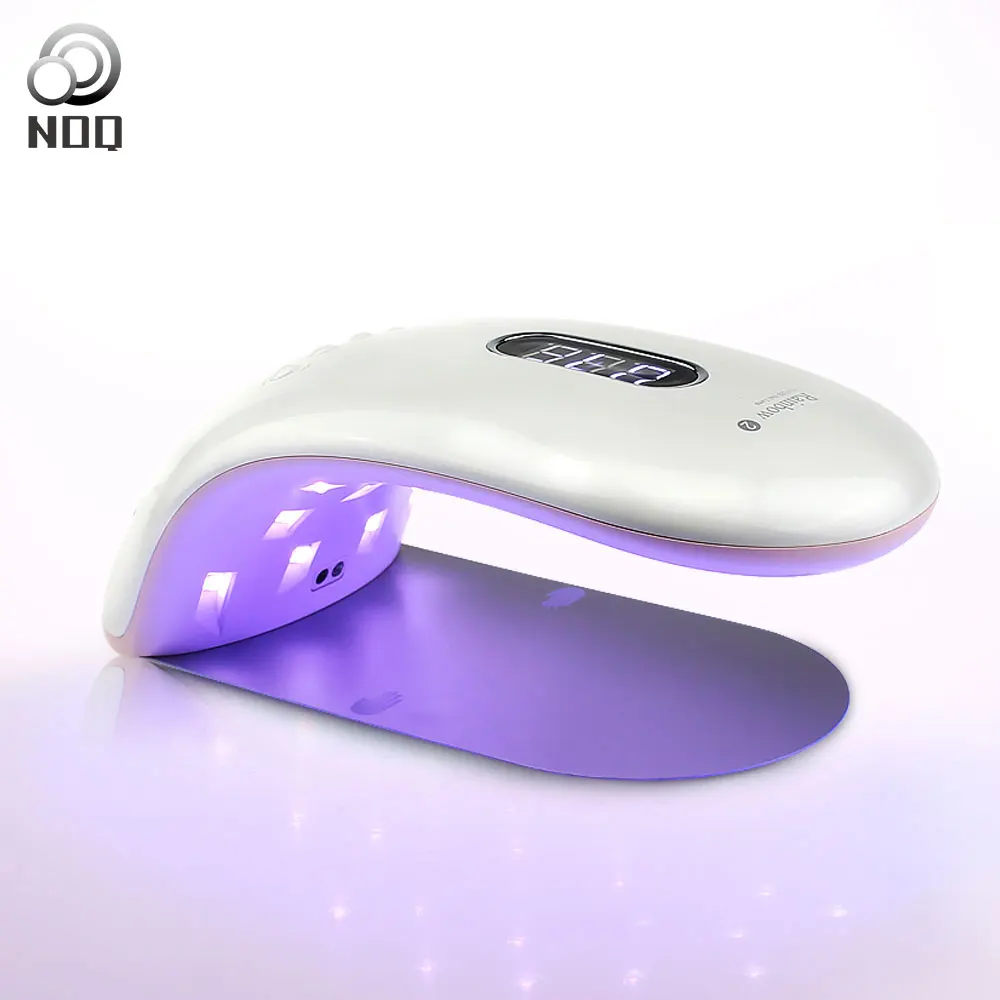 

NOQ Rainbow2 UV LED Nail Lamp 36W Cure for All Gels Polish Nail Dryer Machine Timer Memory Light Therapy Lamp