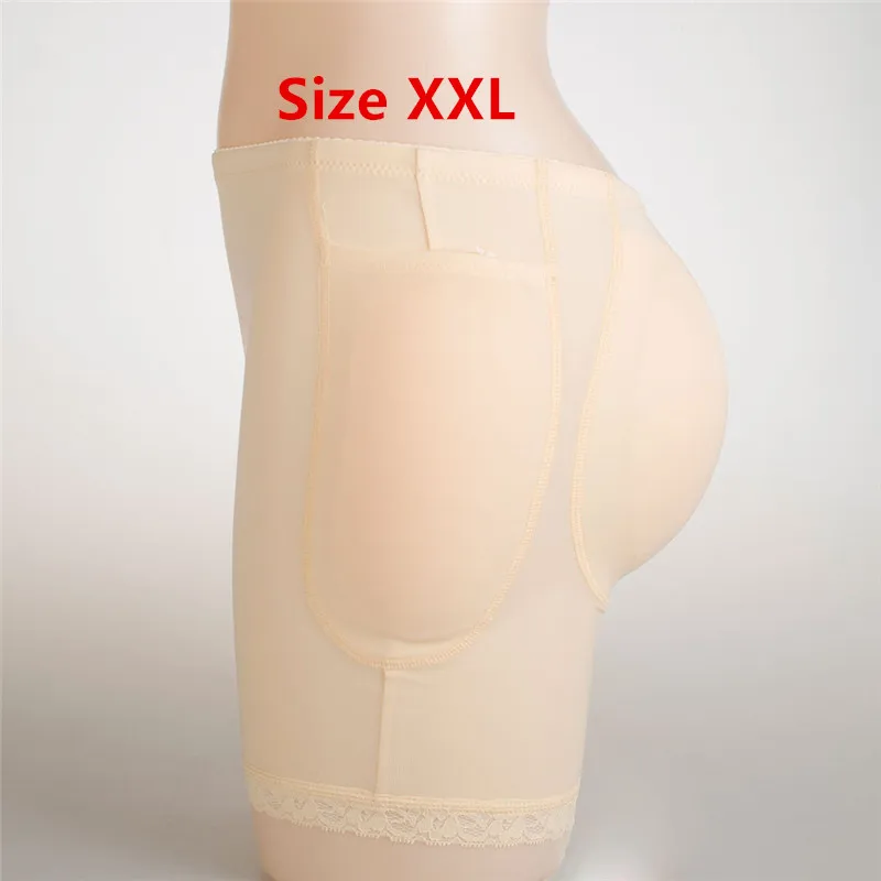 

A Set 830g Size XXL Fake Hip Butt Crossdressing Underwear Silicone Hip Butt Enhancer Pants Push Up Buttocks Pockets Panty