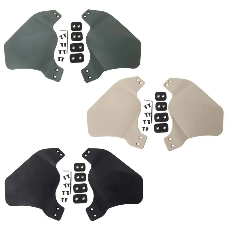

Helmet Guard Tactical Tackle Outdoor Hunting Protective Safety Side Cover Airsoft Military Ears Head Protection Protector