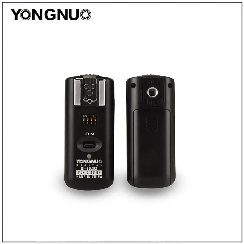 Светодиодная лампа для видеосъемки YONGNUO RF-602 RF602 2,4 ГГц Беспроводной дистанционный триггер для вспышки триггер для Nikon D3 D50 D60 D80 D90 D200 D700 D5100 D5300 SB-900 SB-800