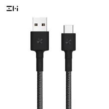 Zmi 1 metro USB-A a USB-C cabo 3a fastcharge dados usb c cabo para xiaomi samsung huawei telefone móvel trançado cabo do telefone