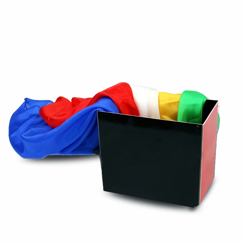 

M-CASE silk scarves from paper case empty case2.0 magic box magic tricks