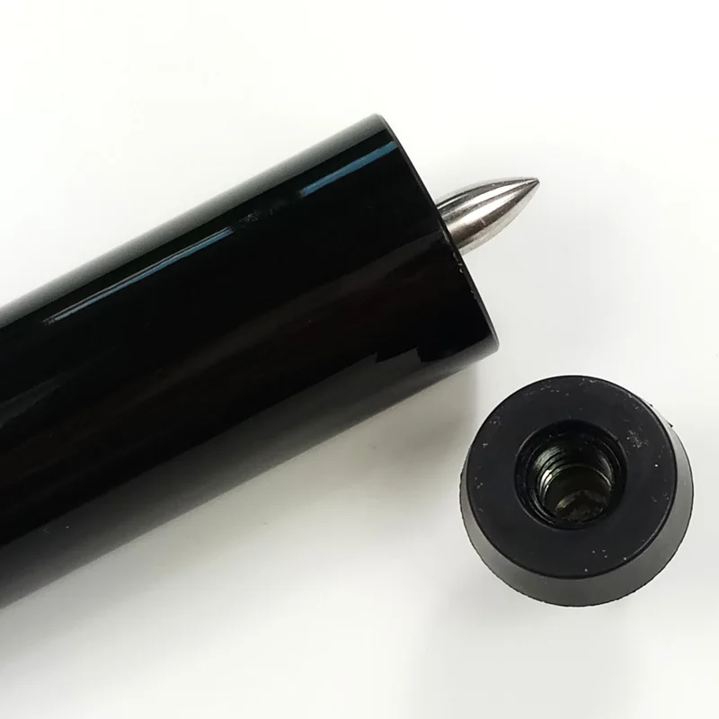 Последний черный кленовый бампер кия для быстрого соединения/Uni-Loc cues 8,5 дюймов с кием бампер высокое качество девять-мяч Кий аксессуары