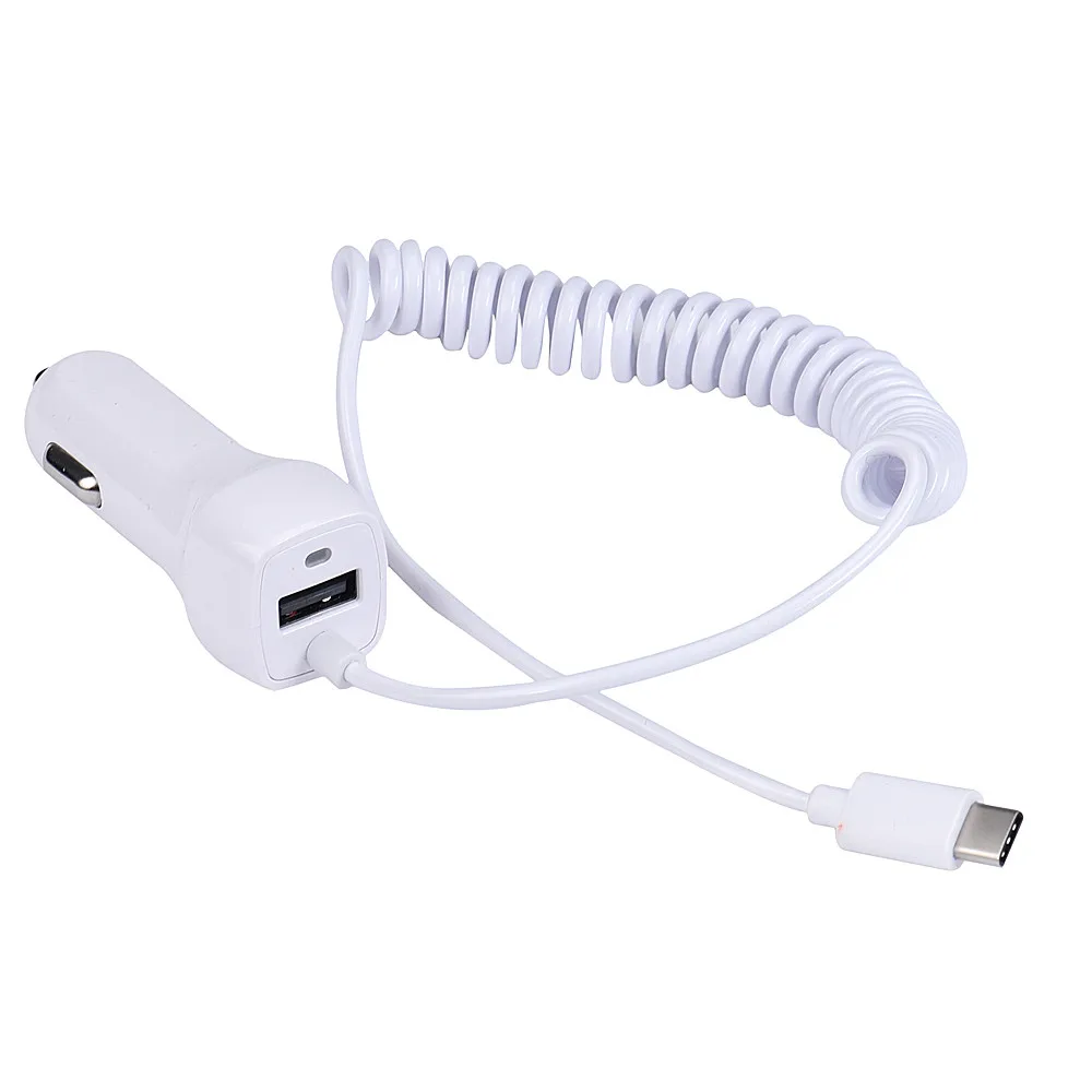 2.1A نوع-C شاحن سيارة لهواوي P30 P20 برو لايت زميله 20 X برو لايت جوجل بكسل 2 XL 3 XL 3A XL ل موتو Z اللعب/Z قوة