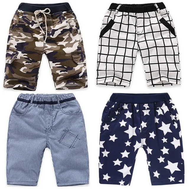 VIDMID boys shorts trousers plaid baby boys cotton shorts summer children kids camouflage boy casual shorts clothes 4074 1