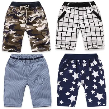 

VIDMID boys shorts trousers plaid baby boys cotton shorts summer children kids camouflage boy casual shorts clothes 4074
