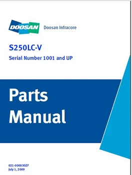 

Daios Doosan 2016 Parts Catalogs for all Doosan production PDF