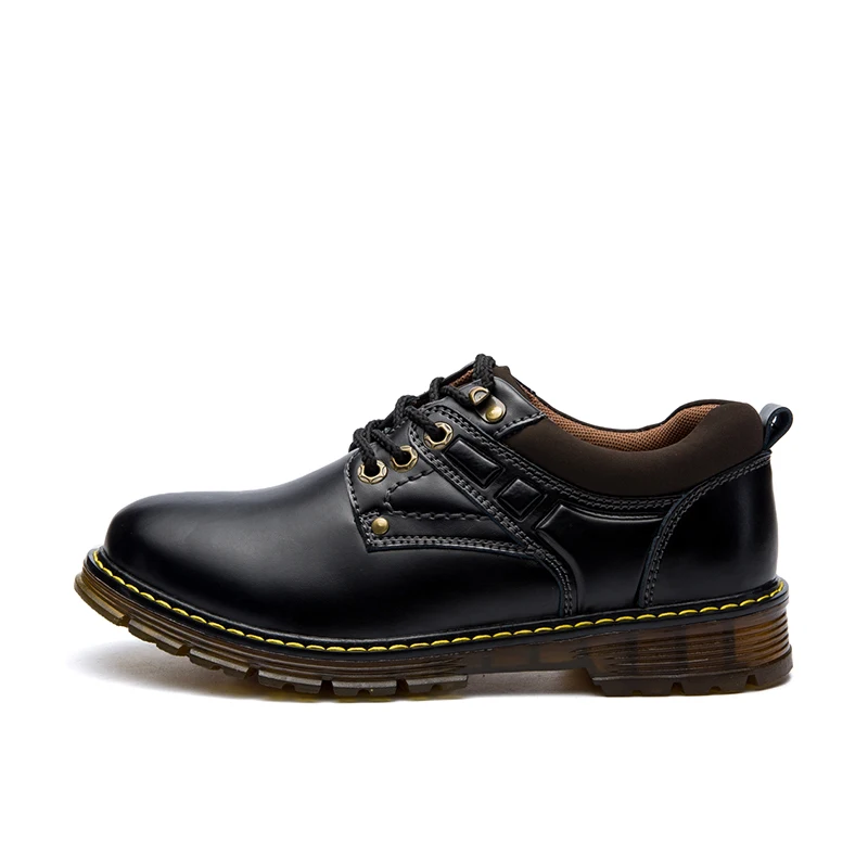 2018 New Fashion Leather Ankle Work Boots Men Winter/Autumn Men's Shoes Casual Short Boots Men Fashion Leisure Boots Shoes 2018 New Fashion Leather Ankle Work Boots Men Winter/Autumn Men's Shoes Casual Short Boots Men Fashion Leisure Boots Shoes