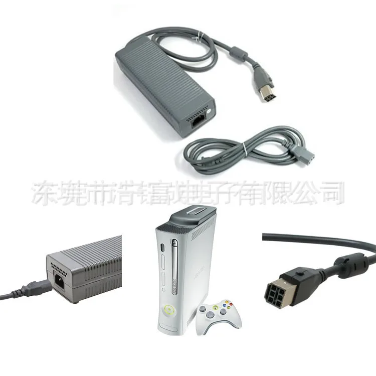 Для xbox 360 Fat AC адаптер питания для xbox 360 зарядное устройство питания