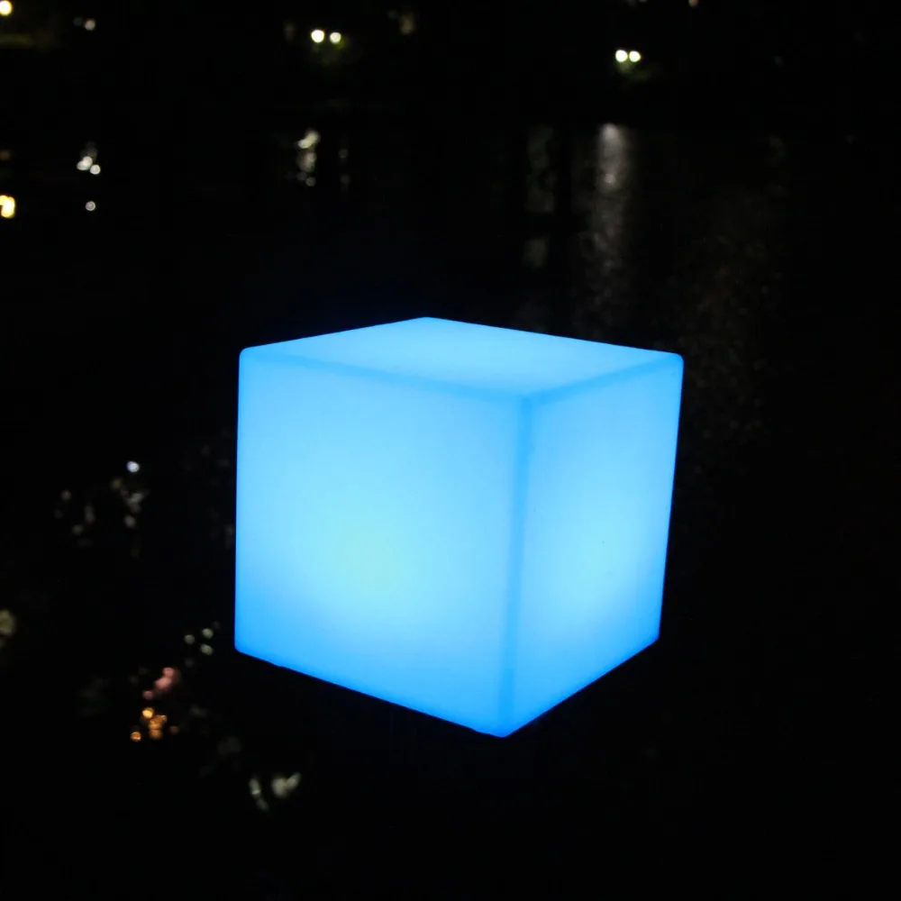 30CM lighted acrylic led cube