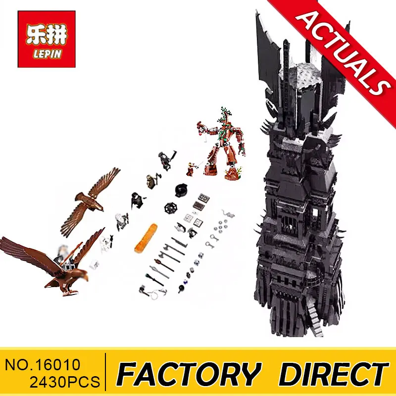 

Lepin 16010 2430Pcs Lord of the Rings The Tower of Orthanc Model Building Kits Blocks Bricks Toys Gift 10237