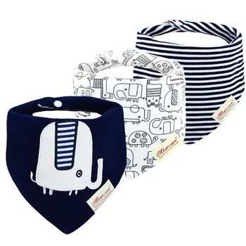

Bibs 3pcs Cotton Baby Scarf Muslin Burp Cloth Bandana Bibs Newborn Baby Boy Infant Girl Toddler Winter Scarf Waterproof