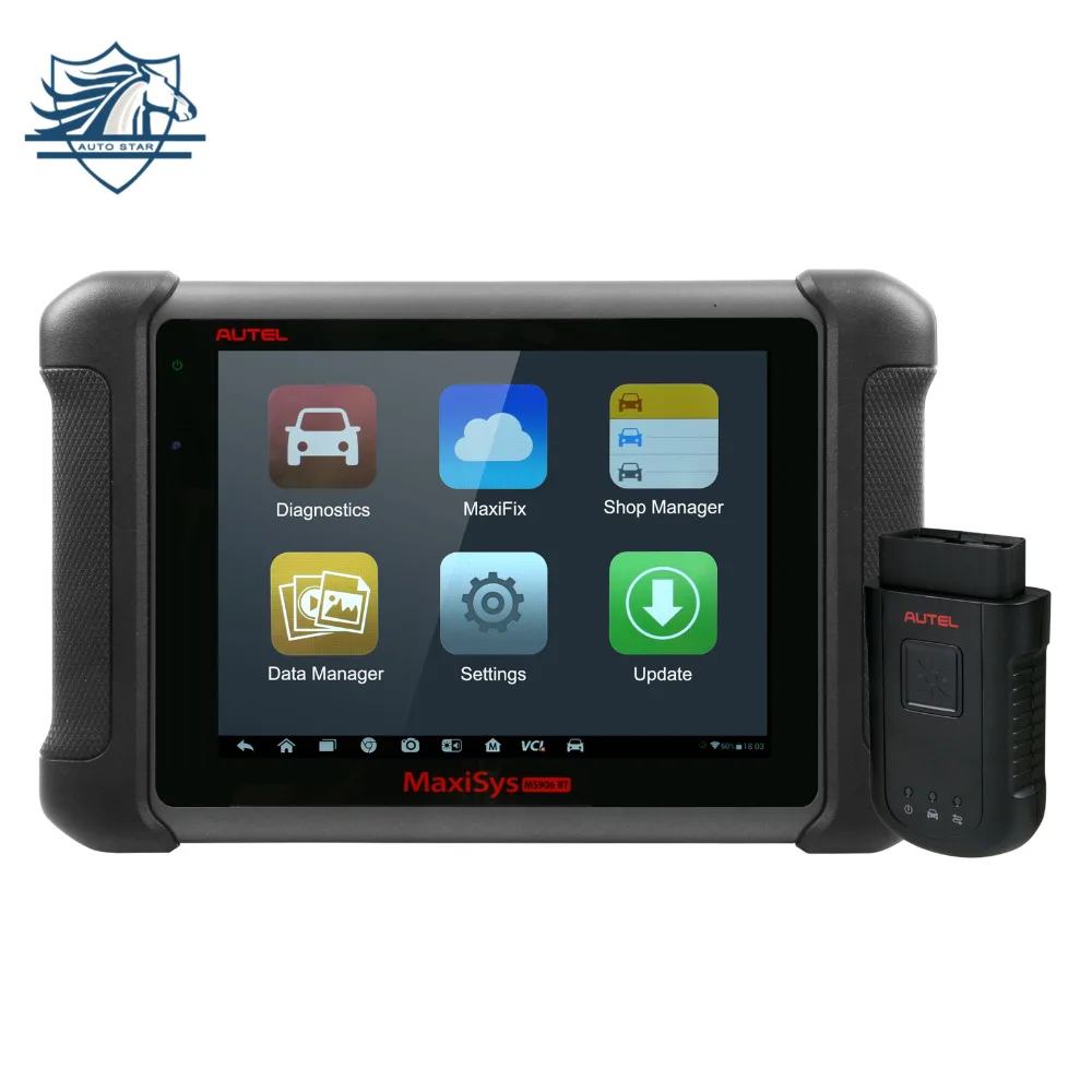 

Original Wireless AUTEL Maxisys 906BT Bluetooth Auto Diagnostic Scanner MS906 BT ECU Coding Update Online