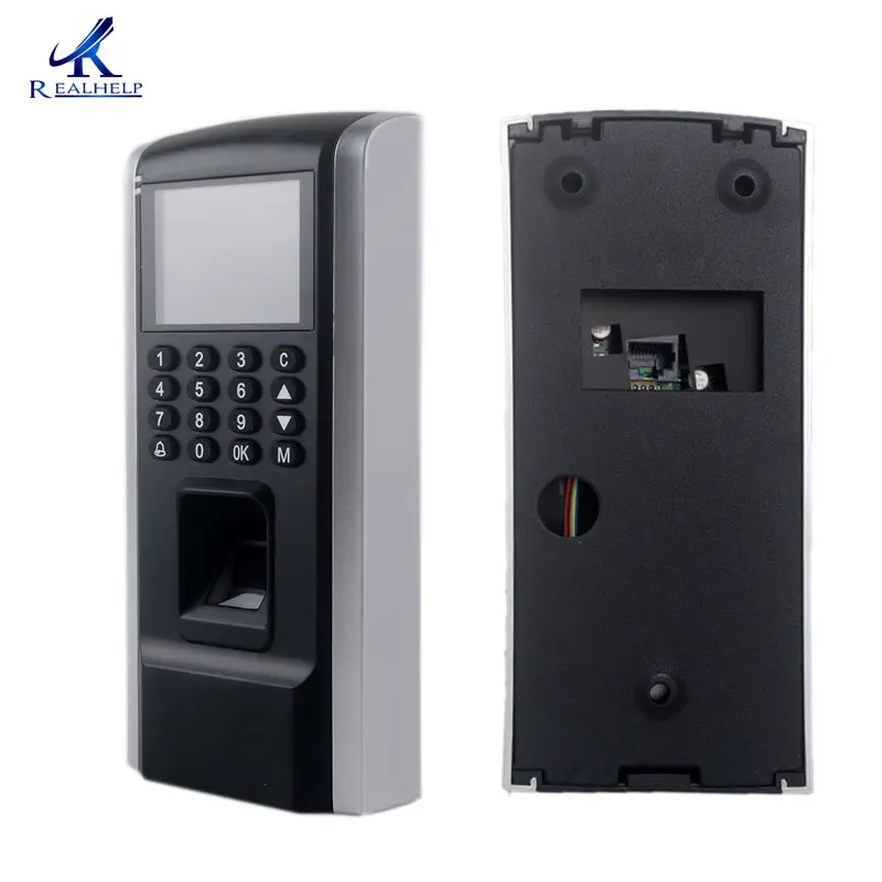 Cheaper Fingerprint Access Control Device TCP IP Employee Time Attendance with Access Control F8 Keypad RFID Biometric Access