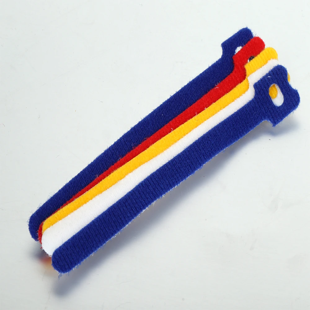 

50Pcs Reusable Hook and Loop Fastening multifunction PC TV Computer Wire Magic Cable Ties Organizer (5color)