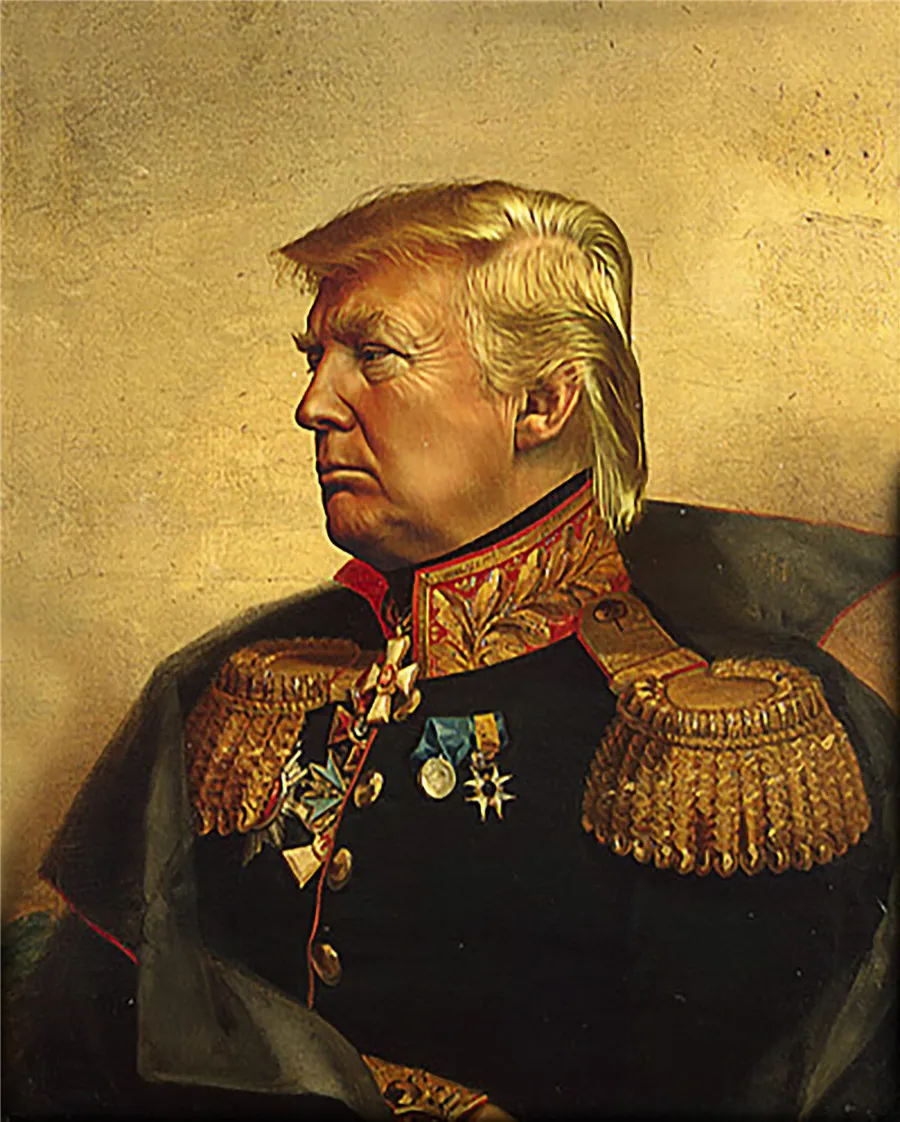 Картина на холсте дональд трамп декор для гостиной и дома современная картина