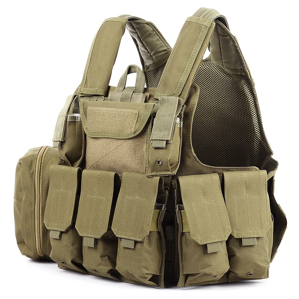 

Amphibious Military Tactical Battle Combat Airsoft Molle Bullet Assault Plate Carrier Vest Outdoor Fitness Equipment