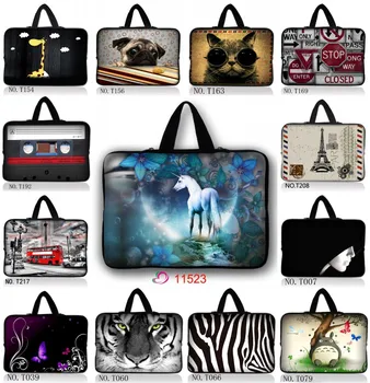 

New Soft Sleeve Case Bag Cover Pouch + Hide Handle For 7.9" 10.6" 10" 12" 13" 14" 15" 17"15.6"17.3" 17 Laptop Tablet PC