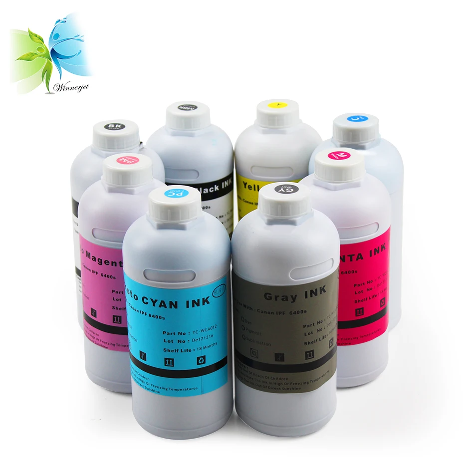 

WINNERJET PFI-106 Water Based Pigment Ink Refill For Canon IPF6400S Printer