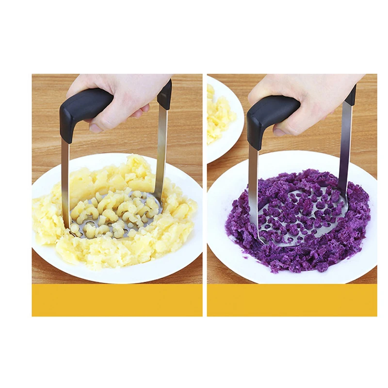 Potato Masher Vegetable Slicer Cutter Chopper Stainless Steel French Fry Kitchen Tools Potatoes for | Дом и сад
