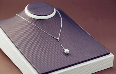 925 пробы, серебряная цепочка, ожерелья, ювелирные изделия для женщин, жемчужные ожерелья и кулоны, ювелирные изделия, ошейник - Окраска металла: Silver