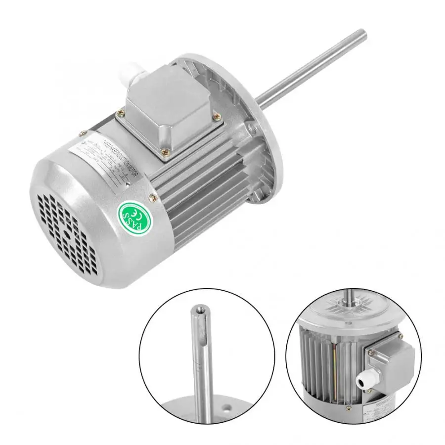 KL-370 трехфазный двигатель 370 W Алюминий сплав Корпус 3 фазный мотор 1400 об/мин 220/380 V