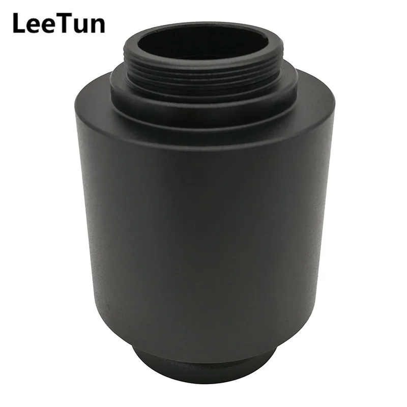 

1X C-mount Camera Adapter for Zeiss Trinocular Microscope Phototube to C Mount with 30mm Port for Camera Attached