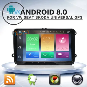 

8 CORE Android 8.0 Multimedia Stereo GPS Navigation Car Radio For Golf VI 6 2008 2009 2010 2011 2012 2013 Car No CD/DVD Player